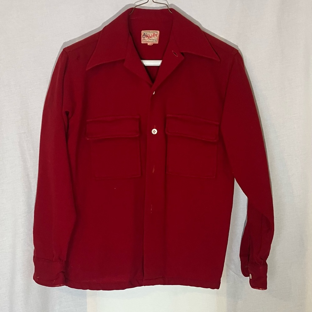 Rare Vintage Rob Roy all wool red jacket
